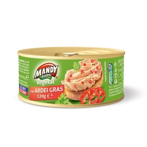 Pate vegetal Mandy cu ardei gras 120 g