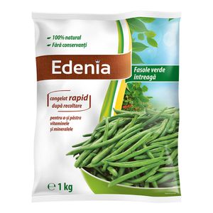 Fasole verde pastai congelata Edenia, 1Kg