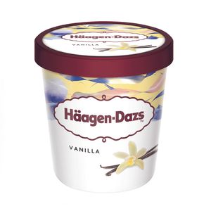 Inghetata cu aroma de vanilie Haagen Dazs, 460ml