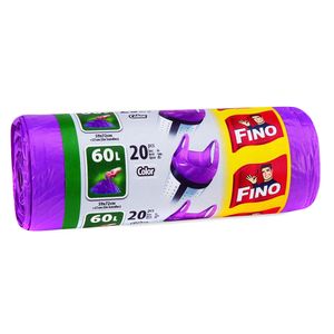 Saci menajeri Fino Color 60L,  20 bucati