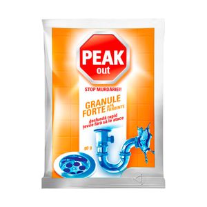 Granule pentru desfundat tevi Peak 80 g