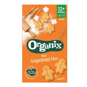 Biscuiti cu ghimbir Organix, de la 1 an, 5 x 25 g
