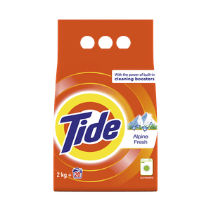 Detergent automat Tide 2 in 1 Alpine 20 spalari, 2 kg