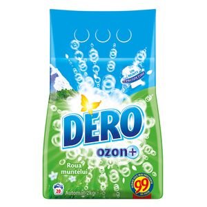 Detergent automat pudra Dero Ozon+, 20 spalari, 2 kg