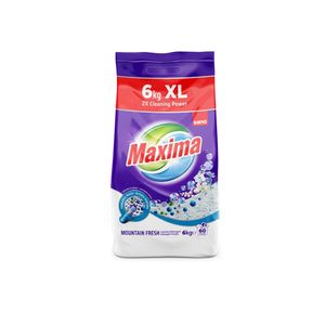 Detergent pudra Sano Maxima mountain fresh, 60 de spalari, 6 kg