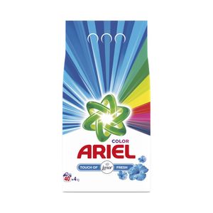 Detergent automat pudra Ariel Touch of Lenor Color, 40 spalari, 4Kg