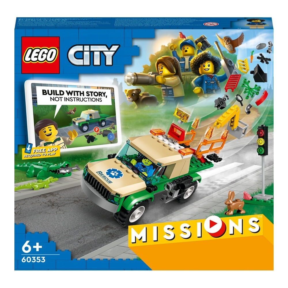 forgiven seven Bakery LEGO City, Misiuni de salvare a animalelor salbatice 60353 | Pret avantajos  - Auchan.ro