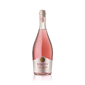 Vin rose demisec Niscov Vin Frizzante, alcool 12.5%, 0.75L