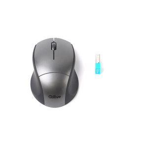 Mouse wireless mini Qilive Q.8407, argintiu