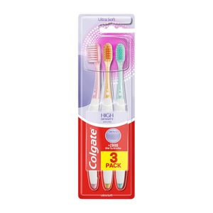 Pachet: 3 x Periuta de dinti High Density Gum Care Ultra Soft, cu peri foarte moi