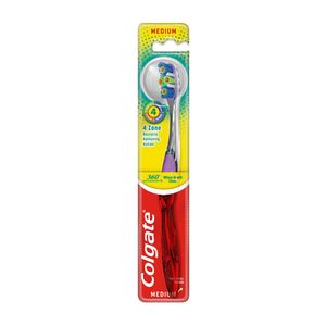 Periuta de dinti Colgate 360 Advanced Medium, cu peri de duritate medie