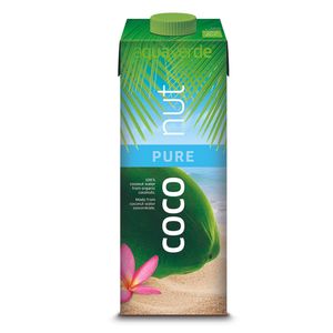 Apa de cocos Aqua Verde, 100% natural, 1l
