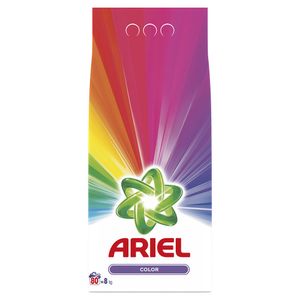 Detergent automat pudra Ariel Color, 80 spalari, 8kg