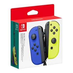 Nintendo Switch Joy-Con Pair albastru & galben neon