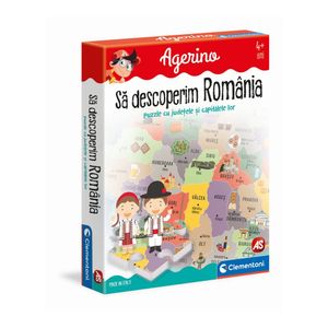 Joc educativ Clementoni Agerino, sa descoperim Romania