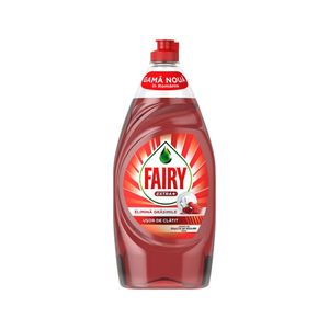 Detergent de vase Fairy Extra+, Fructe de padure rosii, 900 ml