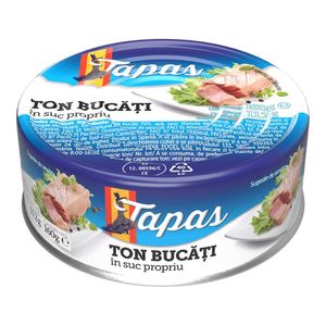 Ton in suc propriu Tapas, 160g
