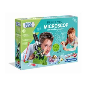 Joc educativ Clementoni stiinta si joaca, primul meu microscop