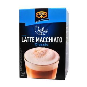 Cafea solubila Latte Macchiato Kruger, 180g