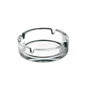 Scrumiera din sticla Uniglass Selena cu diametrul de 10.5 cm
