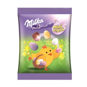 Mini oua de ciocolata Milka 100g