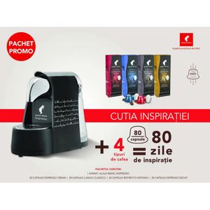 Pachet Julius Meinl Inspresso cu 80 capsule de cafea