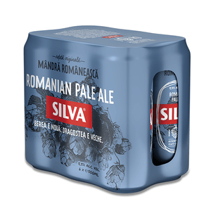 Pachet 6 doze bere Silva pale ale 0.5 l