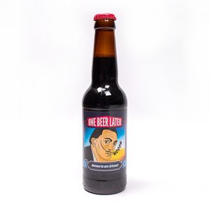 Bere artizanala One Beer Later American Stout, sticla 0.33L