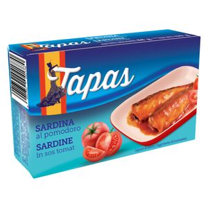 Sardine Tapas in sos tomat, 120 g