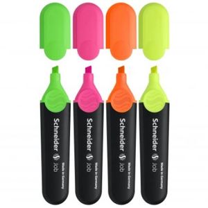 Set 4 Textmarkere Schneider, diverse culori