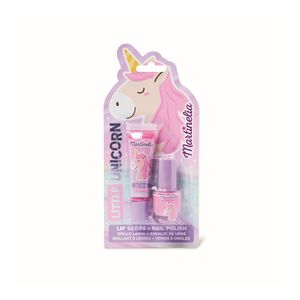 Set pentru cadou Martinelia Little Unicorn Beauty Duo: Gloss si oja