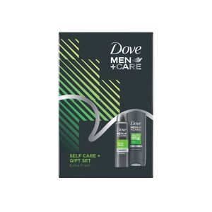 Set pentru cadou Dove Men Self Care Extra Fresh: Spray antiperspirant si gel de dus