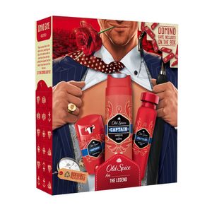 Set pentru cadou Old Spice Gentleman: Deodorant solid, deodorant spray si gel de dus