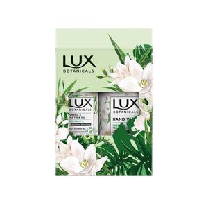 Set pentru cadou Lux Botanicals: Gel de dus si sapun lichid