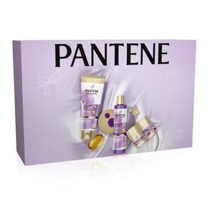 Set pentru cadou Pantenee Pro V Miracles Silky and Glowing: Sampon, balsam si masca de par