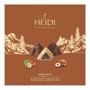 Praline asortate cu alune de padure Heidi Mountain Dreams Hazelnuts, 150 g