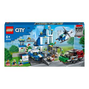 LEGO City - Sectie de politie 60316, 668 piese