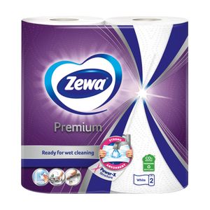 Prosoape de hartie Zewa Premium, 2 straturi, 2 role, 45 foi