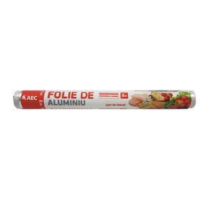 Folie alimentara Aspeti, 300 m - folie de aluminiu, 8 m