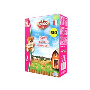 Biscuiti granulati ECO Adoro, de la 12 luni, 100 g