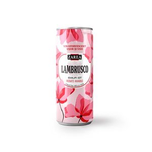 Vin roze spumant Zarea Lambrusco, alcool 8%, 0.2L