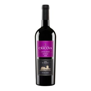 Vin rosu sec Cricova Shiraz, alcool 13%, 0.75 l