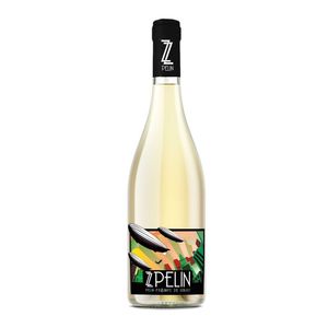 Vin alb demisec Zzpelin, 12.5% alcool, 0.75 l