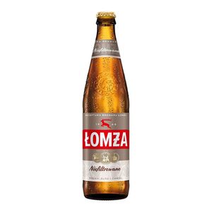 Bere alba nefiltrata Lomza, alcool 5%, 0.5 l