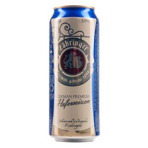 Bere nefiltrata Zahringer Hefeweizen doza 0.5 l