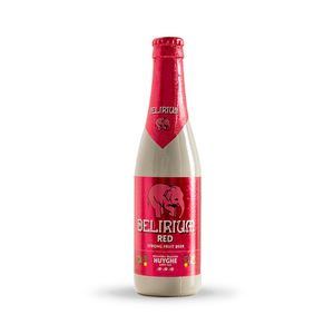 Bere blonda aromata Delirium Red, alcool 8%, 0.33 l