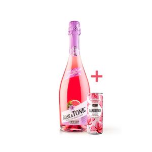 Cocktail Zarea Roze & Tonic, alcool 7%, 0.75 l - doza vin Lambrusco