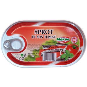 Sprot in sos tomat Merve, 170 g
