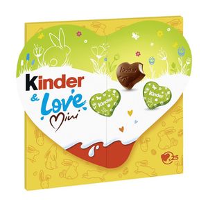 Figurina de ciocolata cu lapte Kinder Love, 107g
