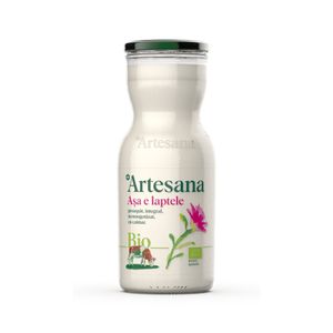 Lapte de vaca ecologic Artesana, min 3.5% grasime, 1 l